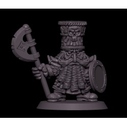 Dwarf warrior with ax and...